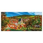 Biurkowy kalendarz 2025 - Czechy i Morawy