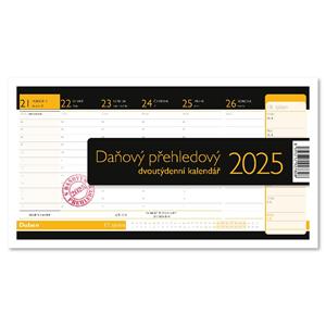 Biurkowy kalendarz 2025 - Przegląd podatkowy