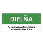 Dielňa, zelená, plast 2mm s dierkami-190x90mm