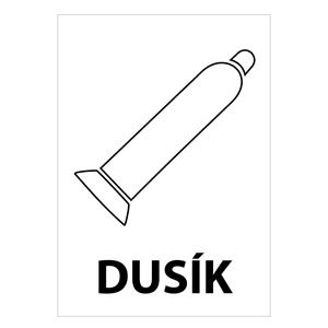 Dusík, plast 1mm 148x210mm