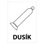 Dusík, plast 1mm 148x210mm