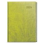 Dzienny kalendarz książkowy 2024 Adam Vivella B6 - zielony