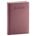 Dzienny kalendarz książkowy 2025 A5 Aprint Neo - różowy