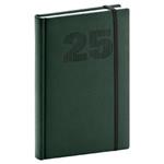Dzienny kalendarz książkowy 2025 A5 Vivella Top - zielony