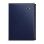 Dzienny kalendarz książkowy 2025 Ctirad z wycięciem Premier A5 - niebieski
