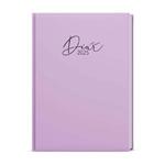 Dzienny kalendarz książkowy 2025 David Lamino Pastel A5 - fioletowy