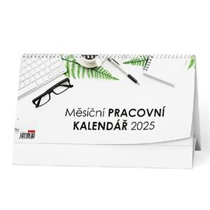 Kalendarz biurkowy 2025 Miesięczny kalendarz pracy