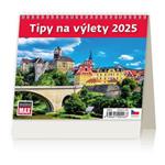 Kalendarz biurkowy 2025 - MiniMax Wskazówki na wycieczki