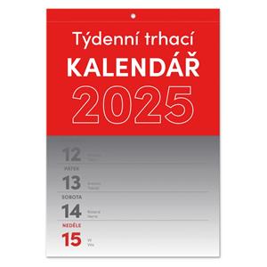 Kalendarz biurkowy 2025 Odrywany tygodnik A5