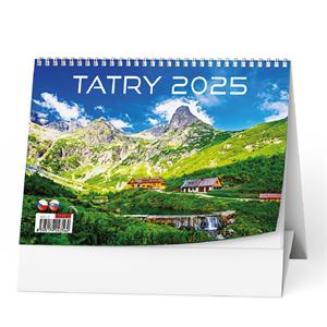 Kalendarz biurkowy 2025 Tatry