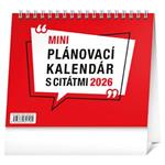 Kalendarz biurkowy 2026 Planer z cytatami