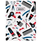 Kalendarz książkowy DESIGN dzienny A4 2025 - Barber
