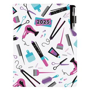 Kalendarz książkowy DESIGN tygodniowy B5 2025 - Hairdresser