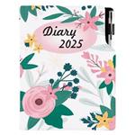 Kalendarz książkowy DESIGN tygodniowy B5 2025 - Kwiaty