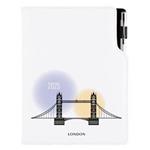 Kalendarz książkowy DESIGN tygodniowy B5 2025 - Londyn