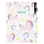 Kalendarz książkowy DESIGN tygodniowy B5 2025 - Unicorn