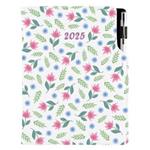 Kalendarz książkowy DESIGN tygodniowy B5 2025 - Wiosenne kwiaty