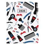 Kalendarz książkowy DESIGN tygodniowy B5 2026 - Barber