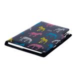 Kalendarz książkowy DESIGN tygodniowy z notesem A5 2026 - czarny - Zebra