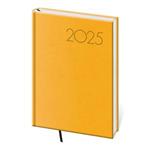 Kalendarz książkowy dzienny A5 2025 Print Pop - żółty