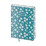 Kalendarz książkowy dzienny A5 2025 Vario - Lyra Flowers