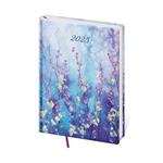 Kalendarz książkowy dzienny A5 2025 Vario - Lyra Violet