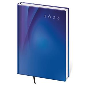Kalendarz książkowy dzienny A5 2026 Vario - Blue Design