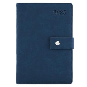 Kalendarz książkowy NEMO dzienny A5 2025 czeski - niebieski