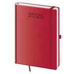 Kalendarz książkowy tygodniowy A5 2026 Print Pop - malina