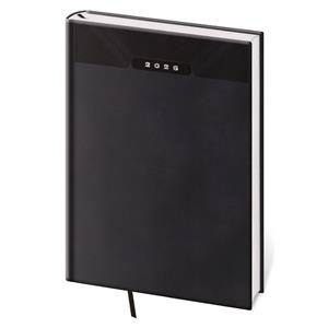 Kalendarz książkowy tygodniowy B5 2026 Print Classic - czarny