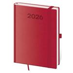 Kalendarz książkowy tygodniowy B6 2026 Print Pop - malina