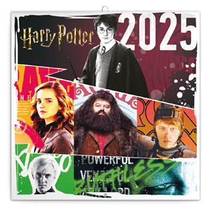 Kalendarz ścienny 2025 Harry Potter