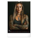 Kalendarz ścienny 2026 Inked Girls