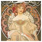 Kalendarz ścienny Alfons Mucha 2025