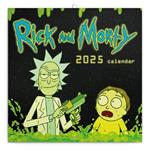 Kalendarz ścienny Rick i Morty 2025