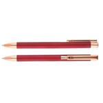 Metalowy długopis Cidana - ciemnoczerwony