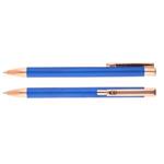 Metalowy długopis Cidana - niebieski