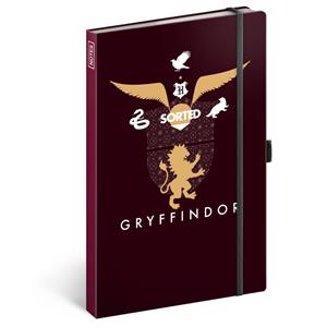 Notatnik liniowany A5 - Harry Potter - Gryffindor