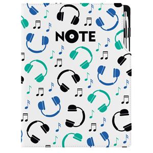 Notes DESIGN A4 kropkowany - Music