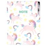 Notes DESIGN A4 kropkowany - Unicorn