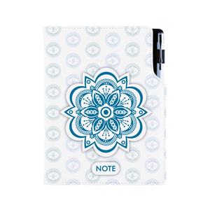 Notes DESIGN A5 kropkowany - Mandala niebieski