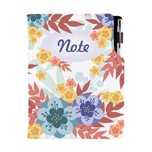 Notes DESIGN A5 liniowany - Jesienne kwiaty