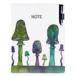 Notes DESIGN B5 kropkowany - Grzyby