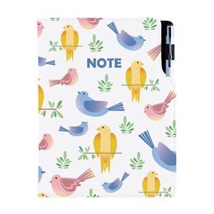 Notes DESIGN B5 kropkowany - Ptaki