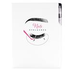 Notes KOSMETYCZNY Eyelashes - DESIGN A4 liniowany