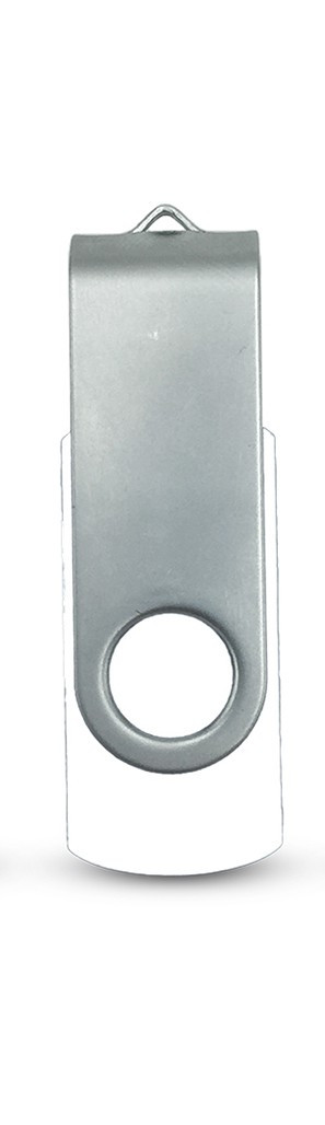 Plastikowy pendrive USB Flash 03 32 GB - kolor biały