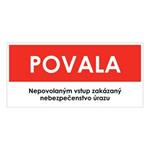 Povala,plast 2mm,190x90mm