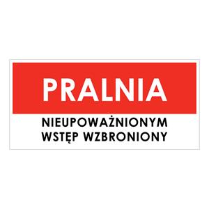 PRALNIA, płyta PVC 2 mm, 190x90 mm