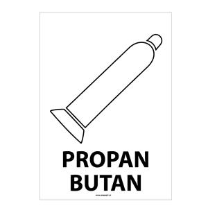 PROPAN BUTAN, plast 1 mm, A5