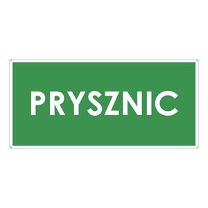 PRYSZNIC, zielony - płyta PVC 2 mm z dziurkami 190x90 mm